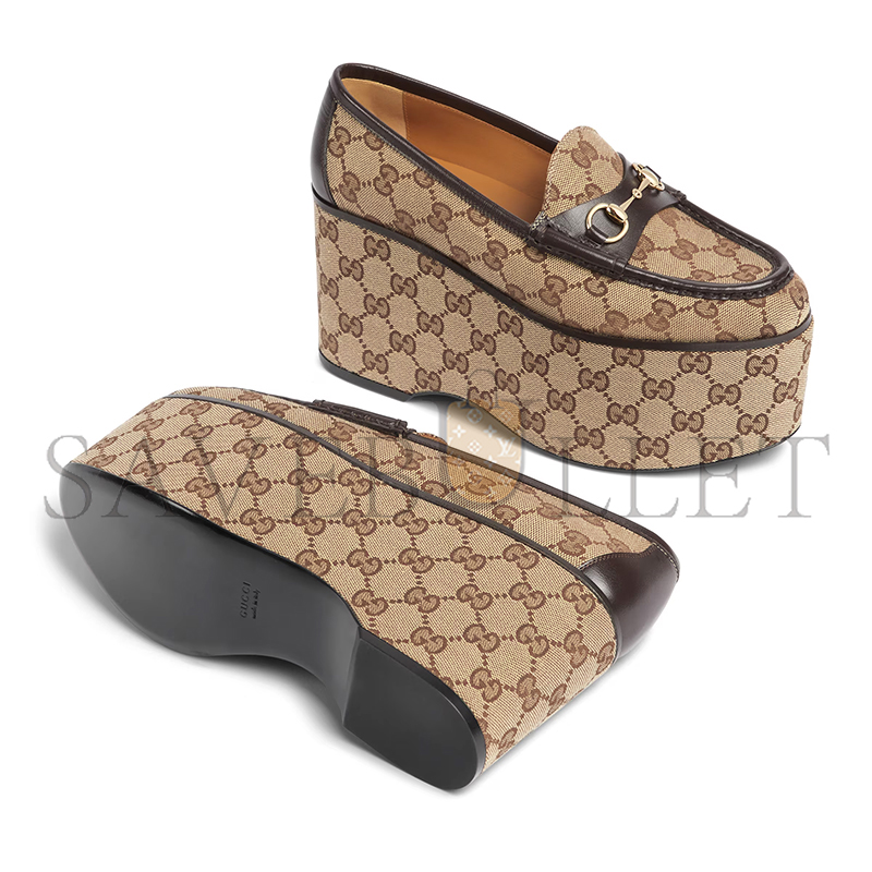 GUCCI WOMEN'S GUCCI HORSEBIT PLATFORM LOAFER 786009 GUCCI WOMEN'S GUCCI HORSEBIT PLATFORM LOAFER 786009